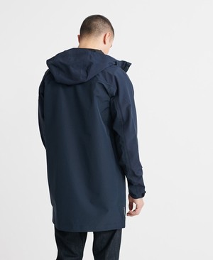 Superdry Hydrotech Waterproof Parka Férfi Kabát Sötétkék | HXONR5173